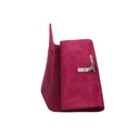 Gucci Pink Suede Interlocking G Crystal Embellished Broadway Cutch