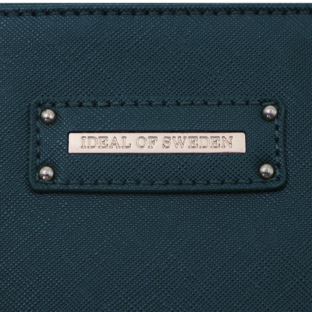 IDEAL OF SWEDEN Laptop Case PU Leather Saffiano 15'' Green