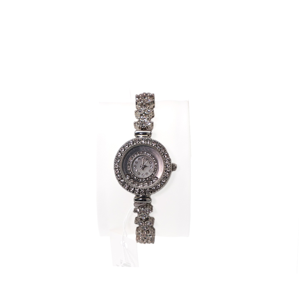 Adrienne Vittadini Collection Silver Braided Women Analog Quartz Watch