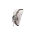Adrienne Vittadini Collection Silver Braided Women Analog Quartz Watch