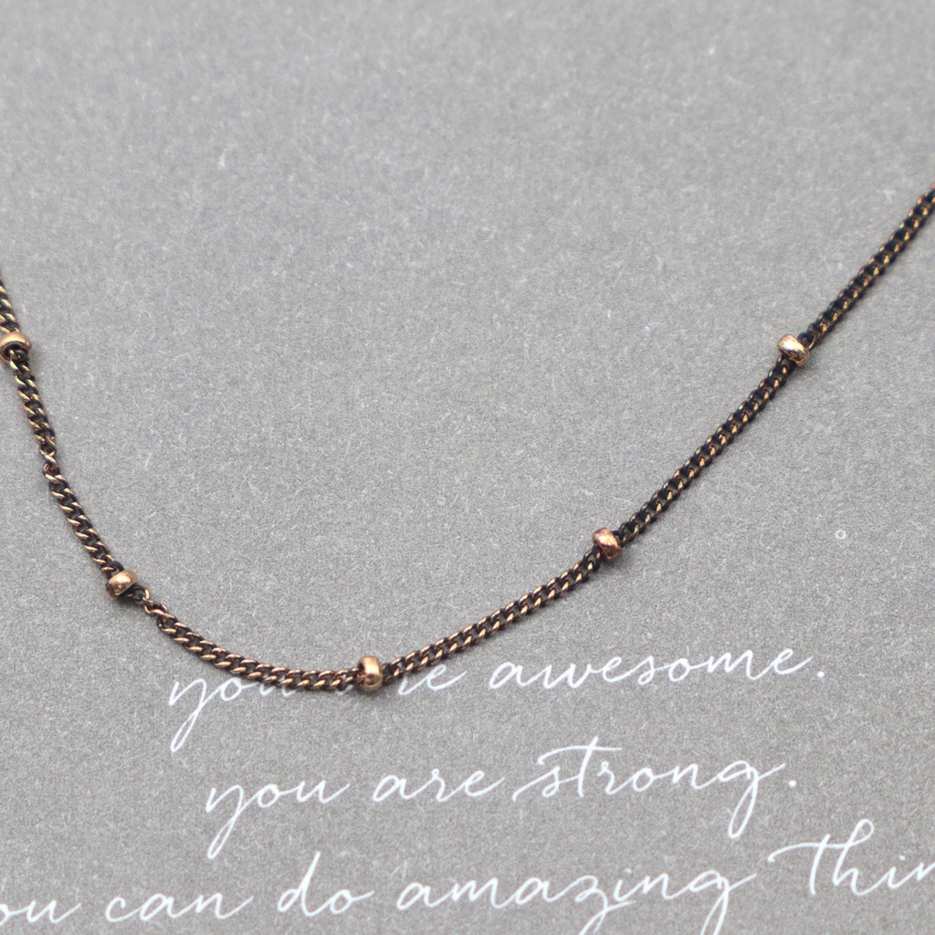 Dainty Collar Necklace, Satellite Chain Necklace