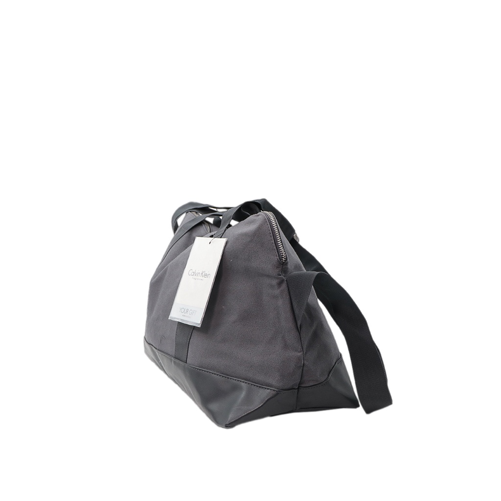 Calvin Klien Fragrances Grey Duffle Bag