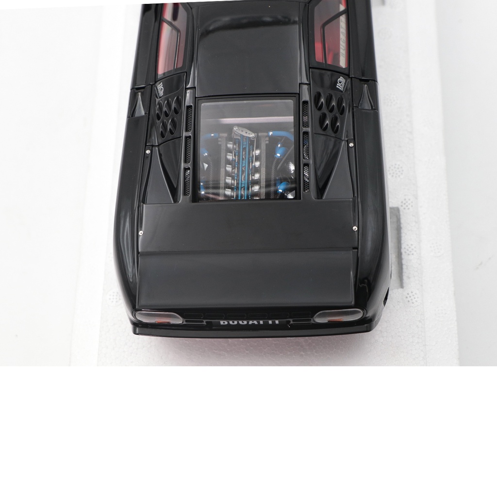 Bugatti EB110 SS Metallic Black 1:18