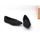 Square-Toe V Cut Flats (Margot 2.0)