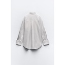 ZARA Striped Shirt with Trim 3067/019/802