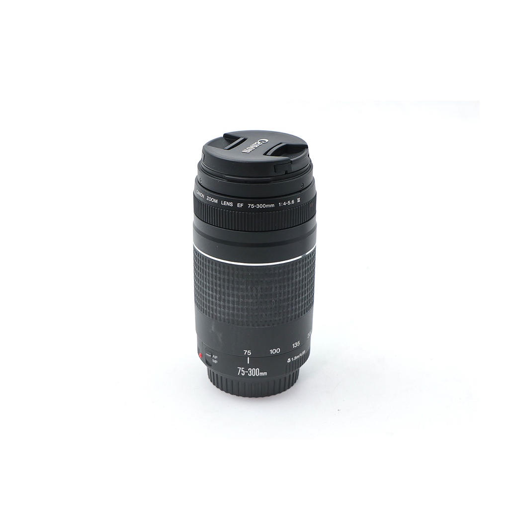 Canon EOS Rebel T6 SLR Camera + Canon Zoom Lens EF 75 - 300 mm , 1:4-5.6 III