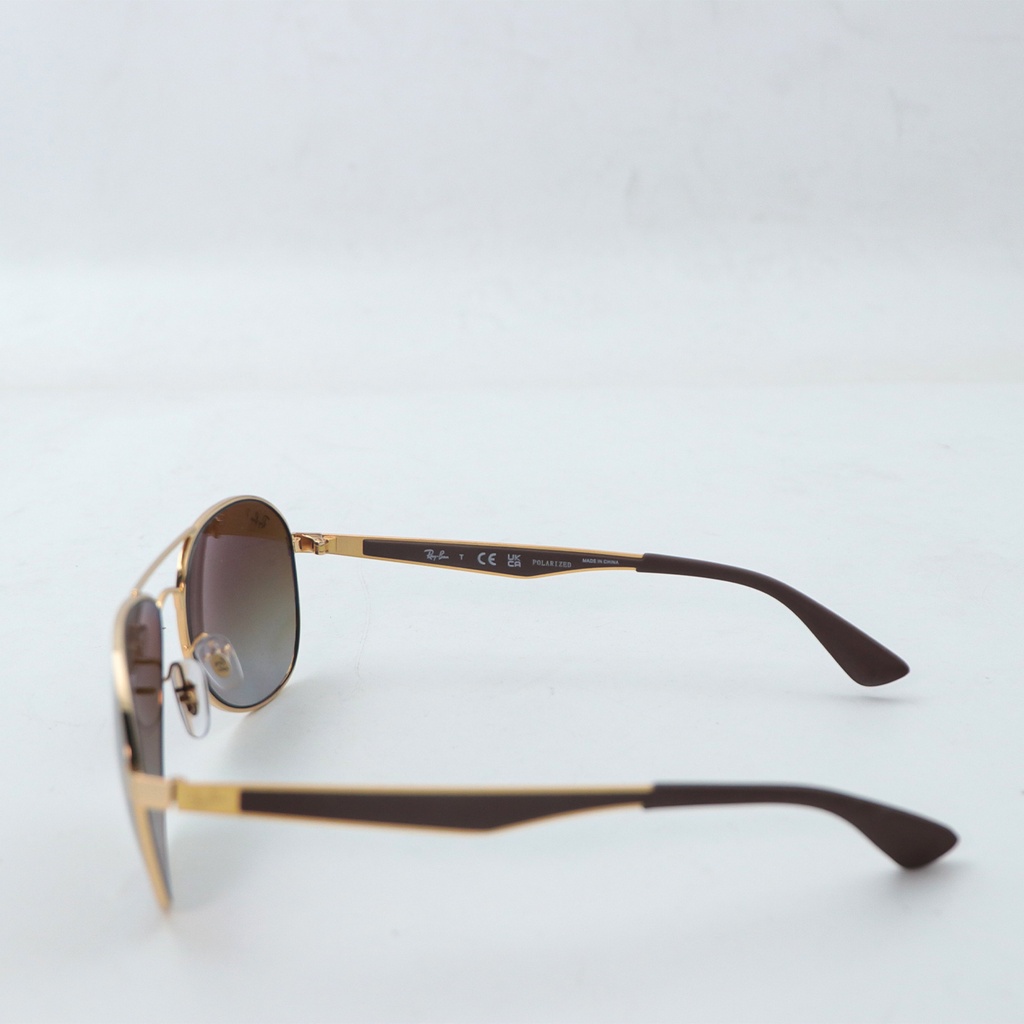 Ray.Ban RB 3549 001/T5 Lens Width:61,Bridge Width:16 ,  Polarized made In ChinaBridge Width:16 + Cover ,