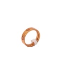 Love Wedding Band Rose Ring Size: 6