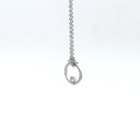 Swarovski White Jewelry Round Necklace