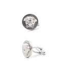 Versace Cufflinks Detailed Crafted White