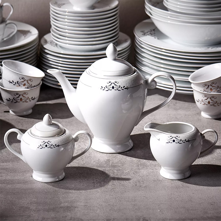 Aurea Printed 95- Piece Dinner Set
