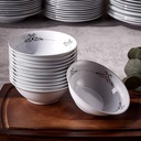 Aurea Printed 95- Piece Dinner Set