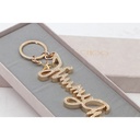 Jimmy Choo Bag Charms Silver Golden