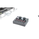 Moralian V8 External Live Sound Card Microphone Set Mini Sound Mix