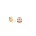 Classic 10 - 11 mm Pearl Earring Peach