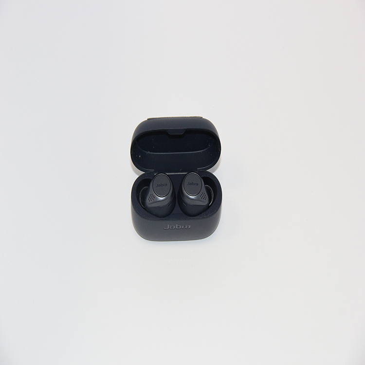 Jabra Elite 75t True Wireless Earbuds with Charging Case - Blue Qatar