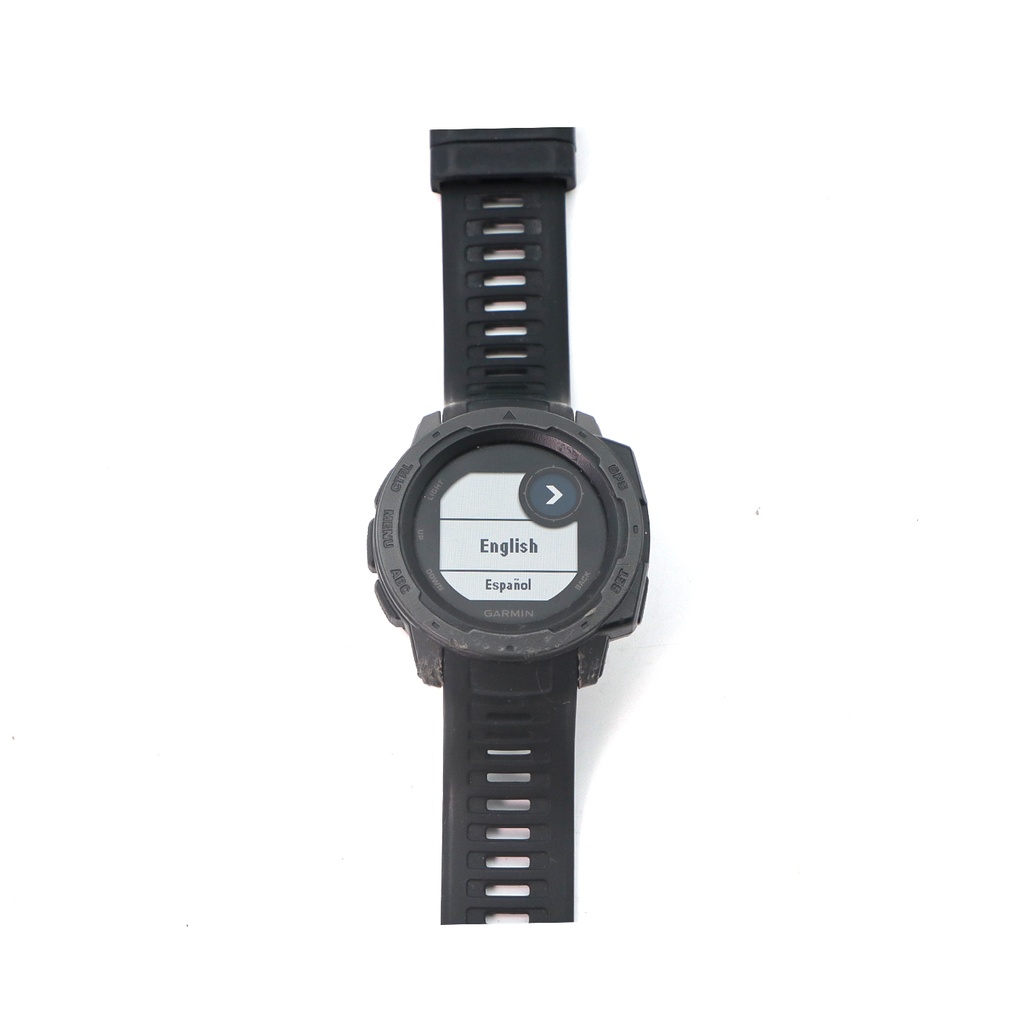 Garmin Instinct , Rugged Outdoor Watch With GPS , Features Glonass And Glilio, Heart Rate ** No Charger **