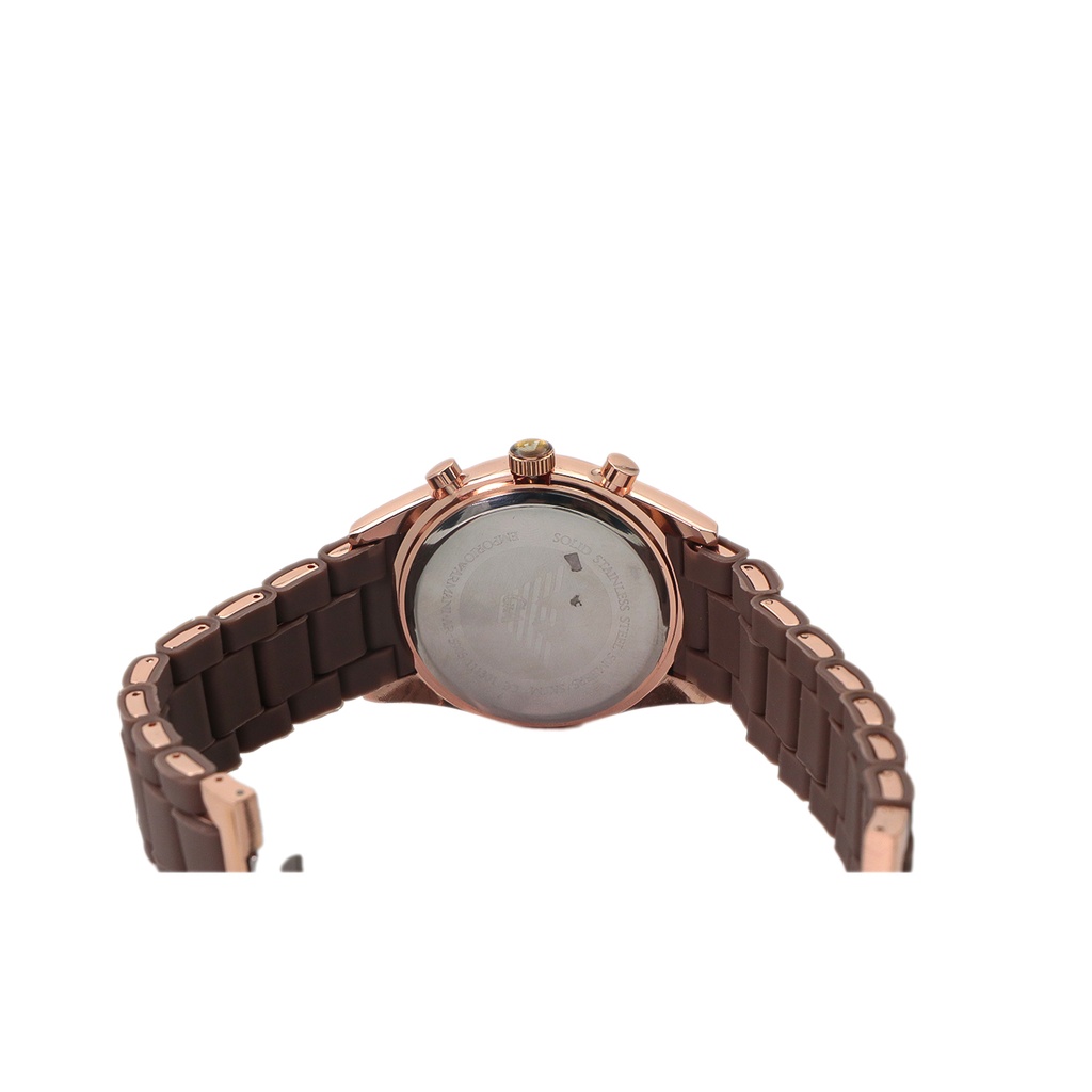 Emporio Armani AR-5905, Solid Stainless Steel 50 meter Water Resistant,** Battery Drained**