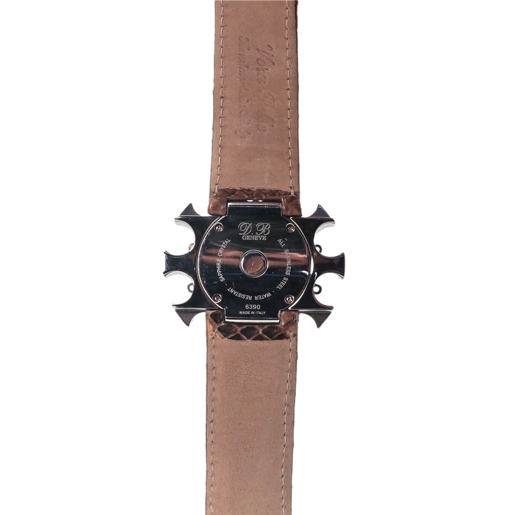 D.B Geneve 6390 Made In Italy Sapphire Crystal, Water Resistant