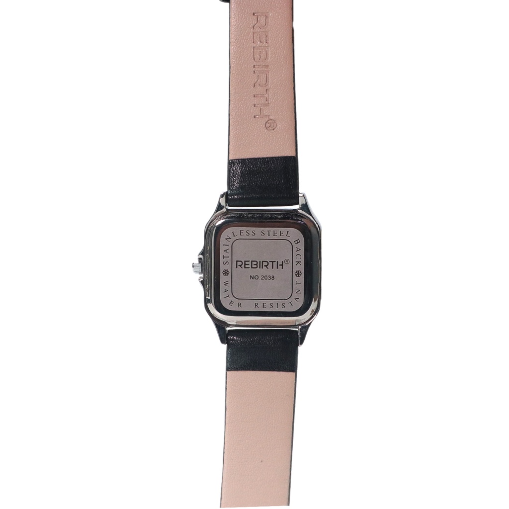 Rebirth Watch NO 2038 Stainless Steel Back, Water Resistant