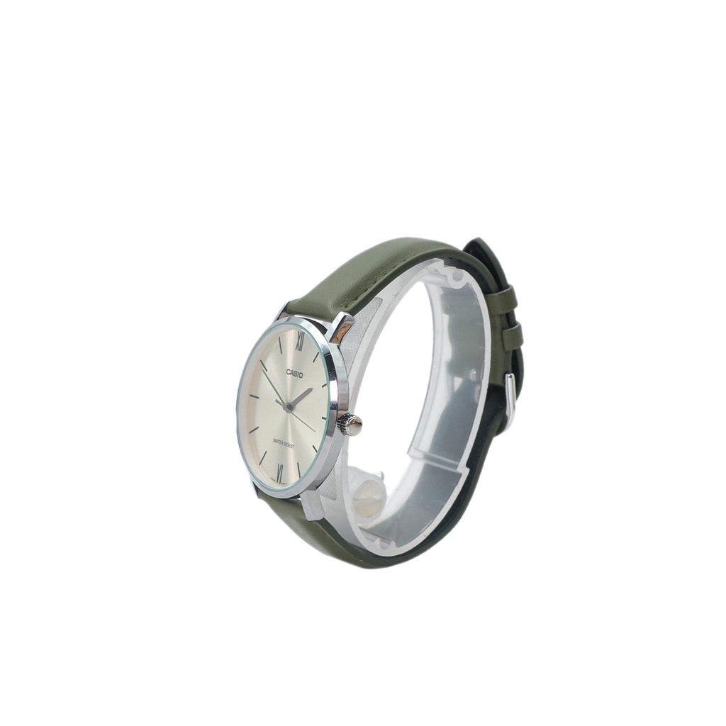 Casio MTP-VT01 Water Resistant, Stainless Steel Back