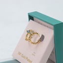 MeMe London 18K Gold Plated Earings