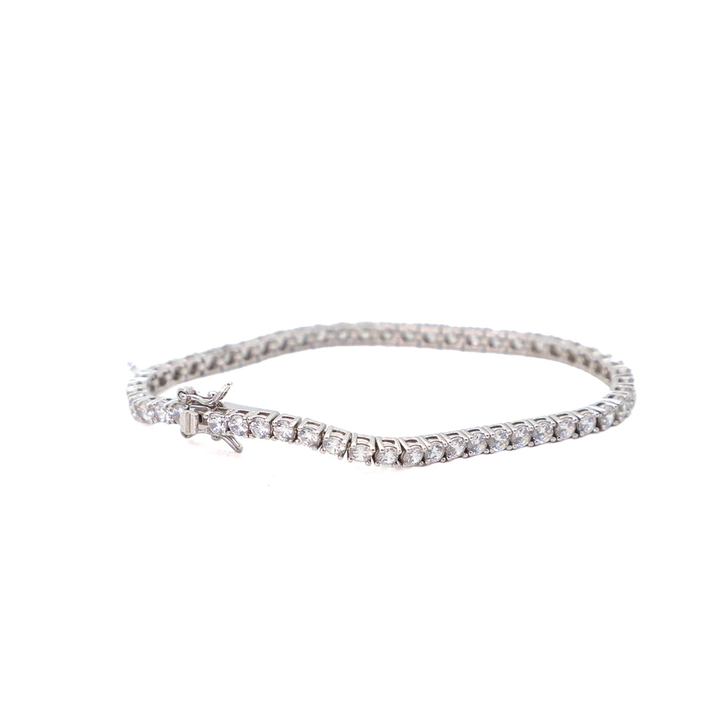 Stroili Women's Tennis Bracelet With Zircons 16 cm