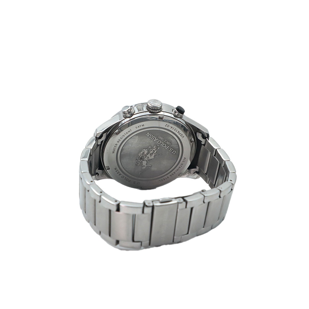 U.S Polo ASSN USPA1014-02, Water Resistant 5 ATM, All Stainless Steel