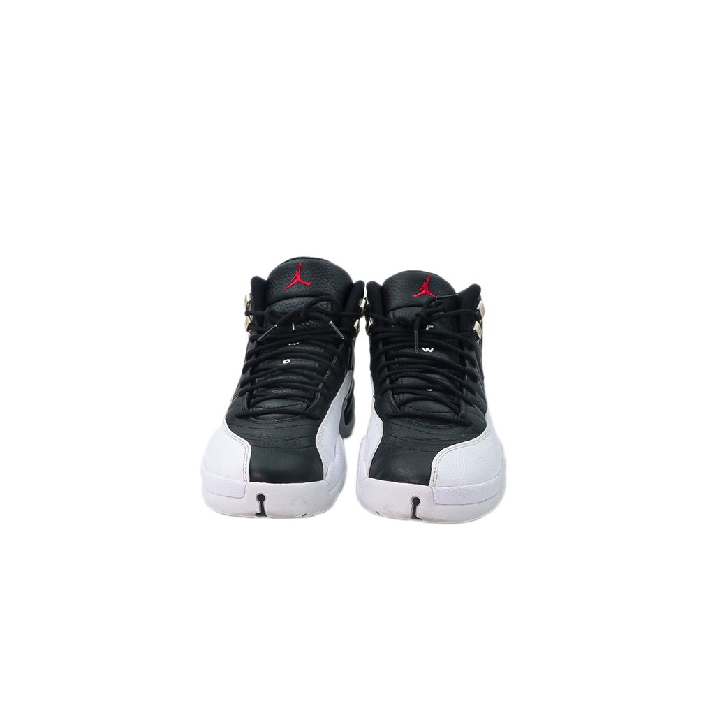 Nike Air Jordan 12 XII Playoff Men's Shoes Black/Varsity Red-White CT8013-006 Size -46