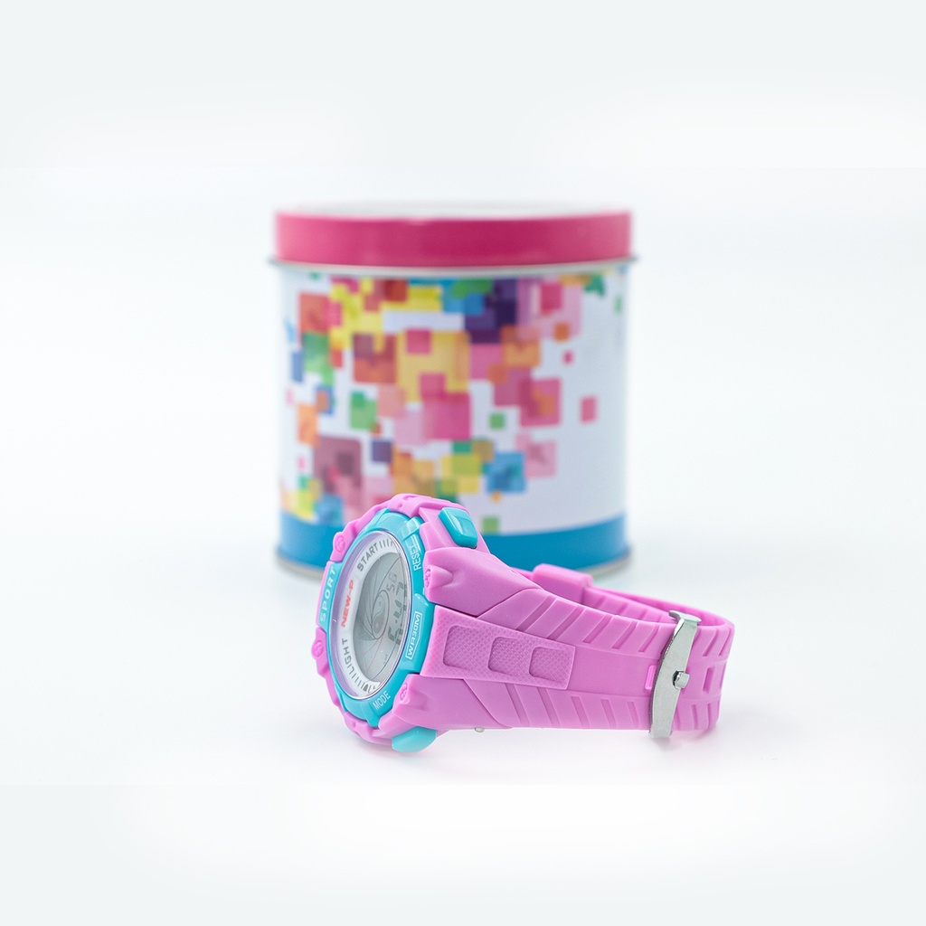NEW - P Silicone Children's Digital Wrist Watch