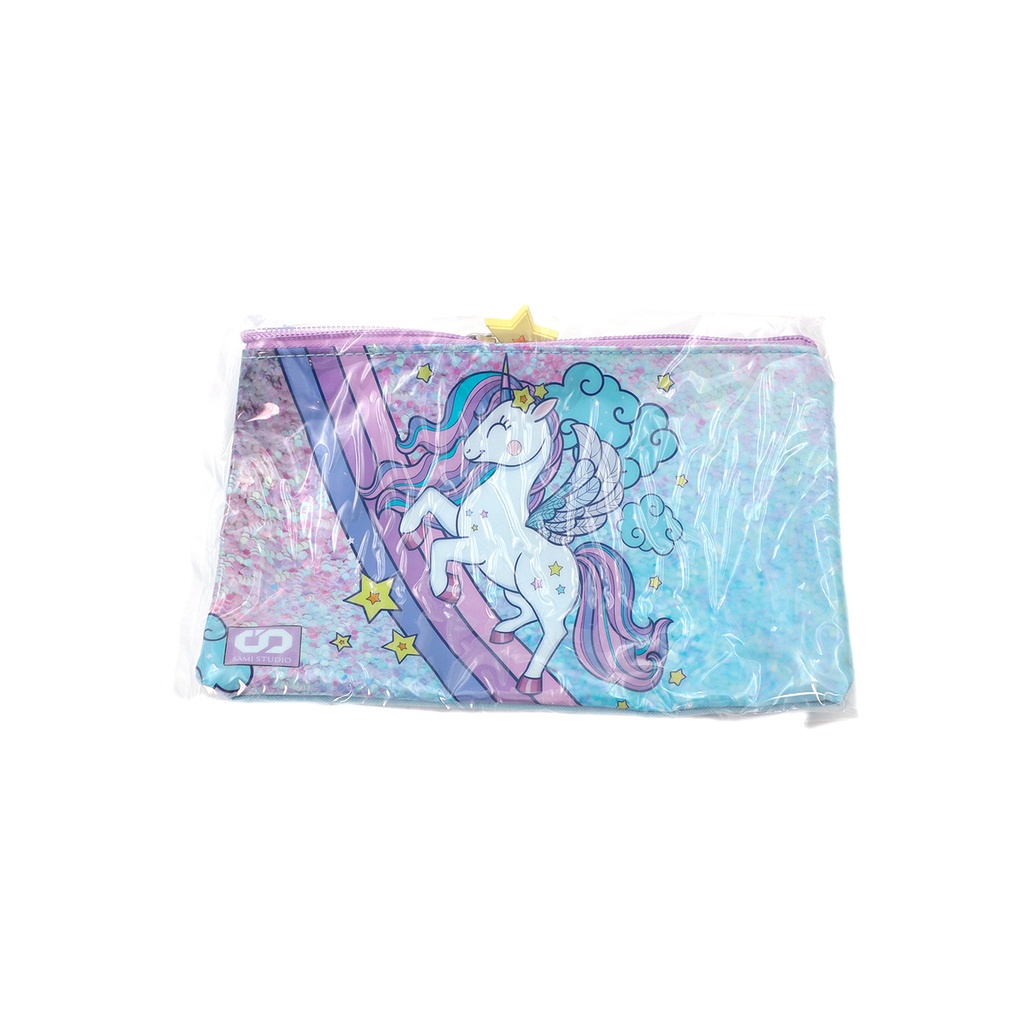 SAMI studio School Set Unicorn Sky Blue & Purple