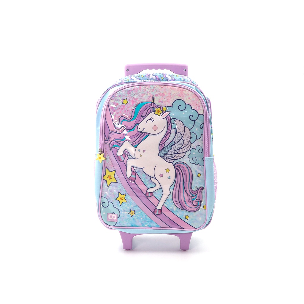 SAMI studio School Set Unicorn Sky Blue & Purple