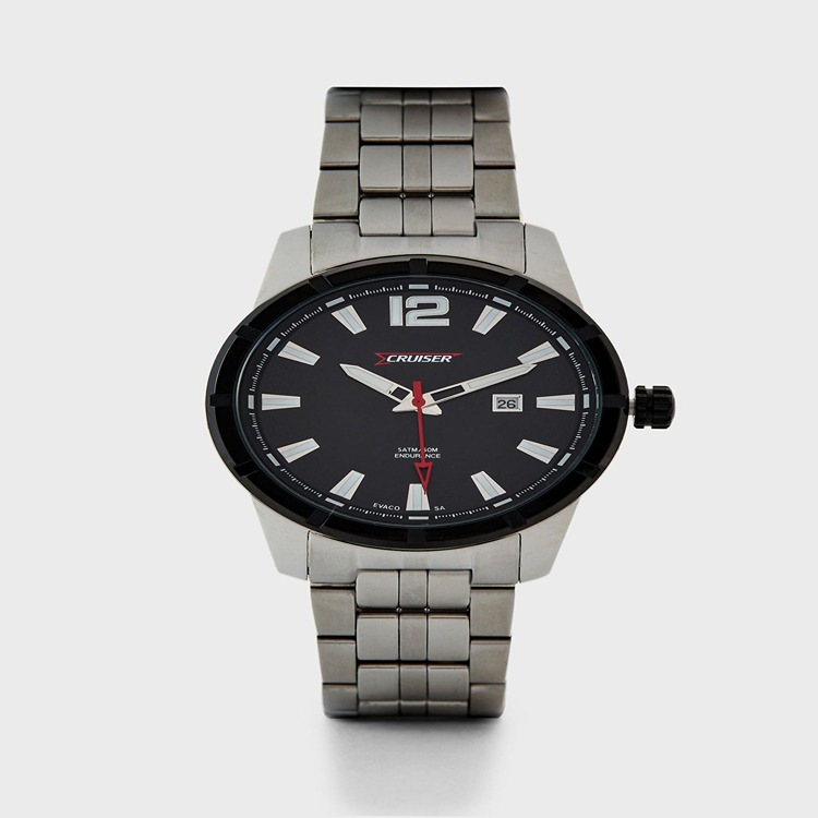cruiser 7334 stainless steel watch