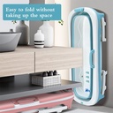 Dripex Portable Bathtub Adult, Folding Bathtub 138X62X52cm Large Thicken Free Standing Soaking