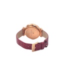 Swarovski Passage Chrono Red Dial leather Strap Watch for Women - 5580345