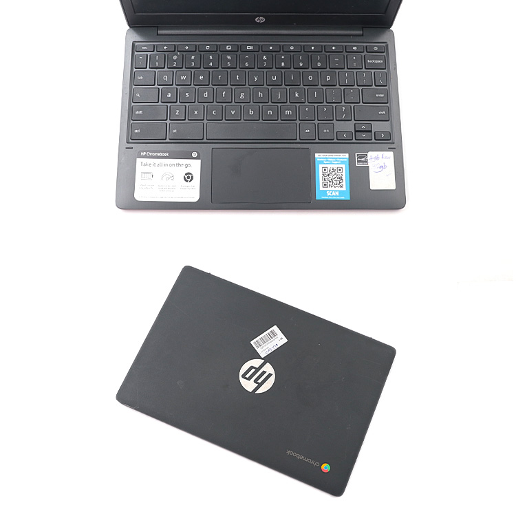 HP Chromebook 11-inch 4GB RAM 32GB SSD Laptop, Black