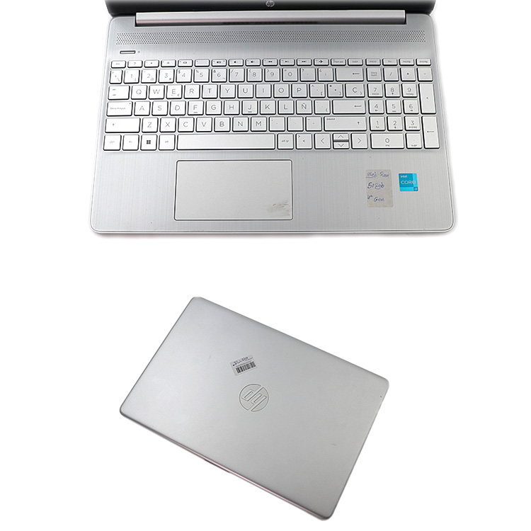 HP 15.6" Laptop, Intel Core i3-1115G4, 8GB RAM, 512GB SSD, Natural Silver *NO Charger*