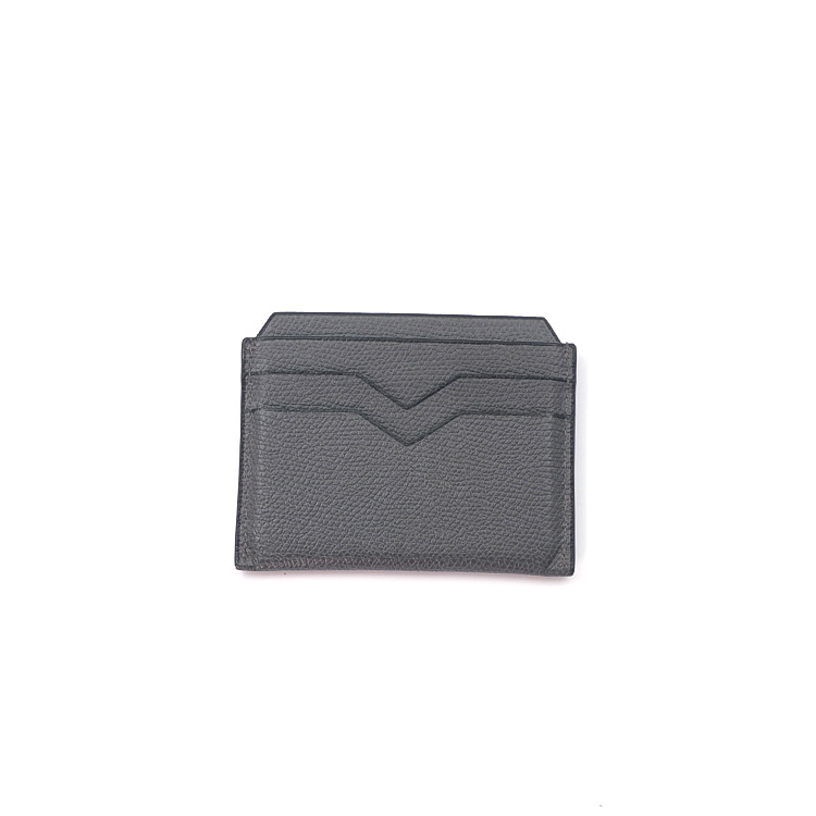 Valextra Leather Credit Card Holder
