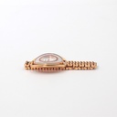 Swarovski Crystalline Oval Watch Rosegold Silver Dial 5200341