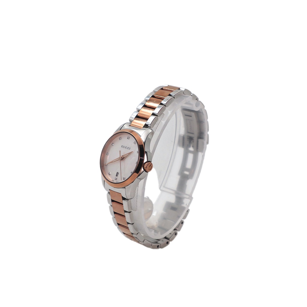 Gucci 126.5 Swiss Made 17345066, Water Resistant Stainless Steel