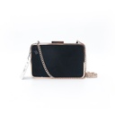 Dune London Bags Black-suede 011Beauty Black Suede Slim Hard Clutch Copy