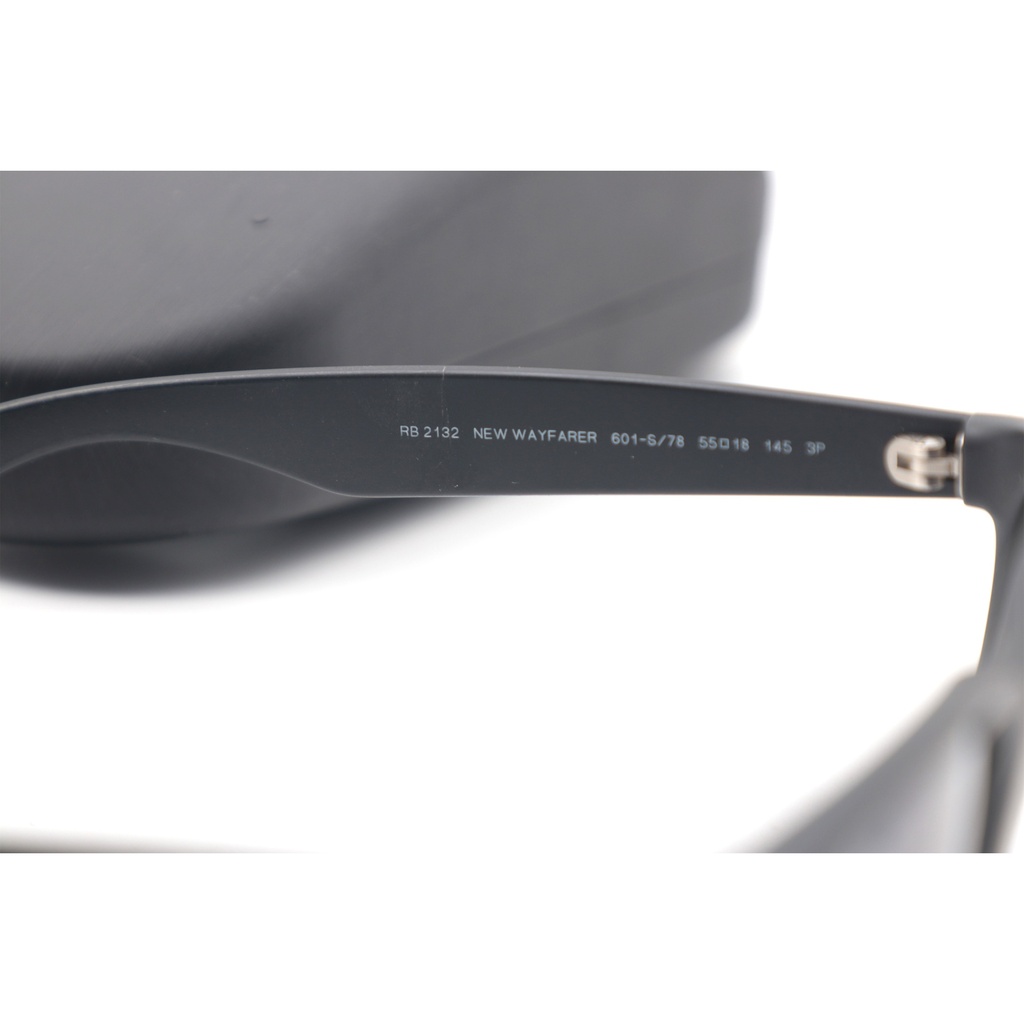 RayBan Rb 2132 New Wayfarer 601 -s / 78 Lens Width:55, Bridge Width:18   145 3p