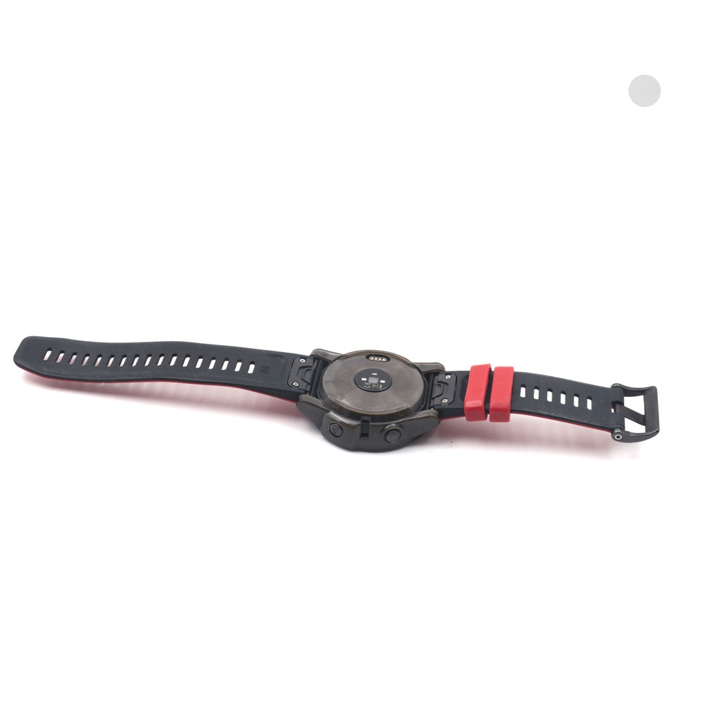 Garmin Fenix 5X Red No Charger ** Fiber Renforced Polymer Stainless Steel