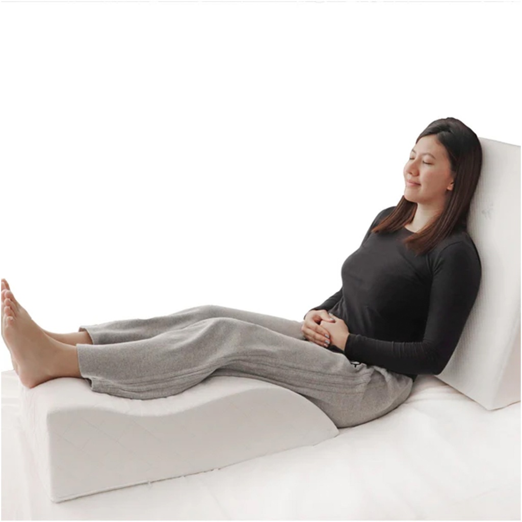 Moon Coolgel Bed Wedge Pillow 60 x 60 x 20 CM
