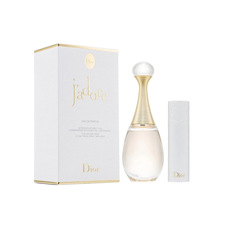 Dior Jadore Eau De Parfum Vaporisateur  Spray 100 ml & 10 ml Travel Spray -refillable