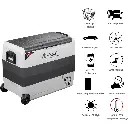 Alpicool LGT60 Flexible Dual Zone Portable Car Fridge