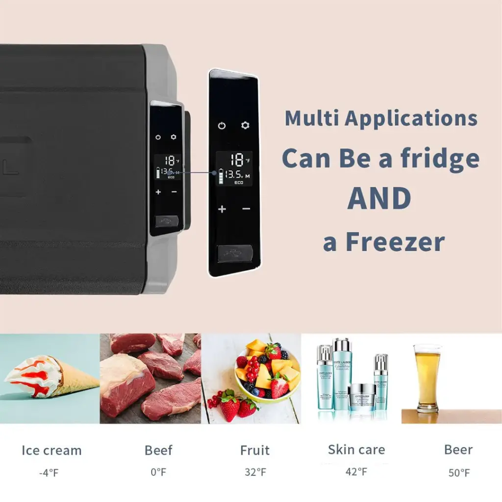 Alpicool LGT60 Flexible Dual Zone Portable Car Fridge