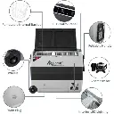 Alpicool LGT60 Flexible Dual Zone Portable Car Fridge