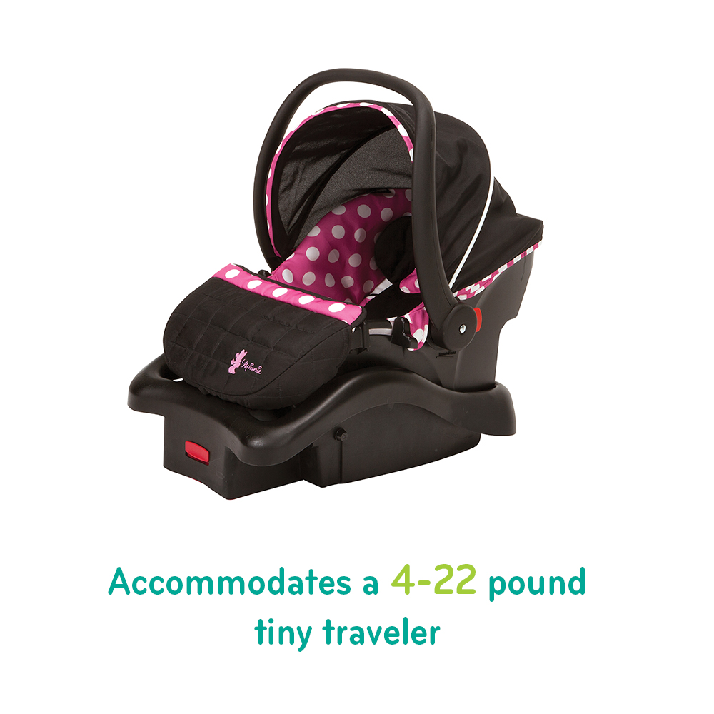 Disney Baby Light 'n Comfy 22 Luxe Infant Car Seat