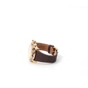 Glam Rock Gold Brown Watch
